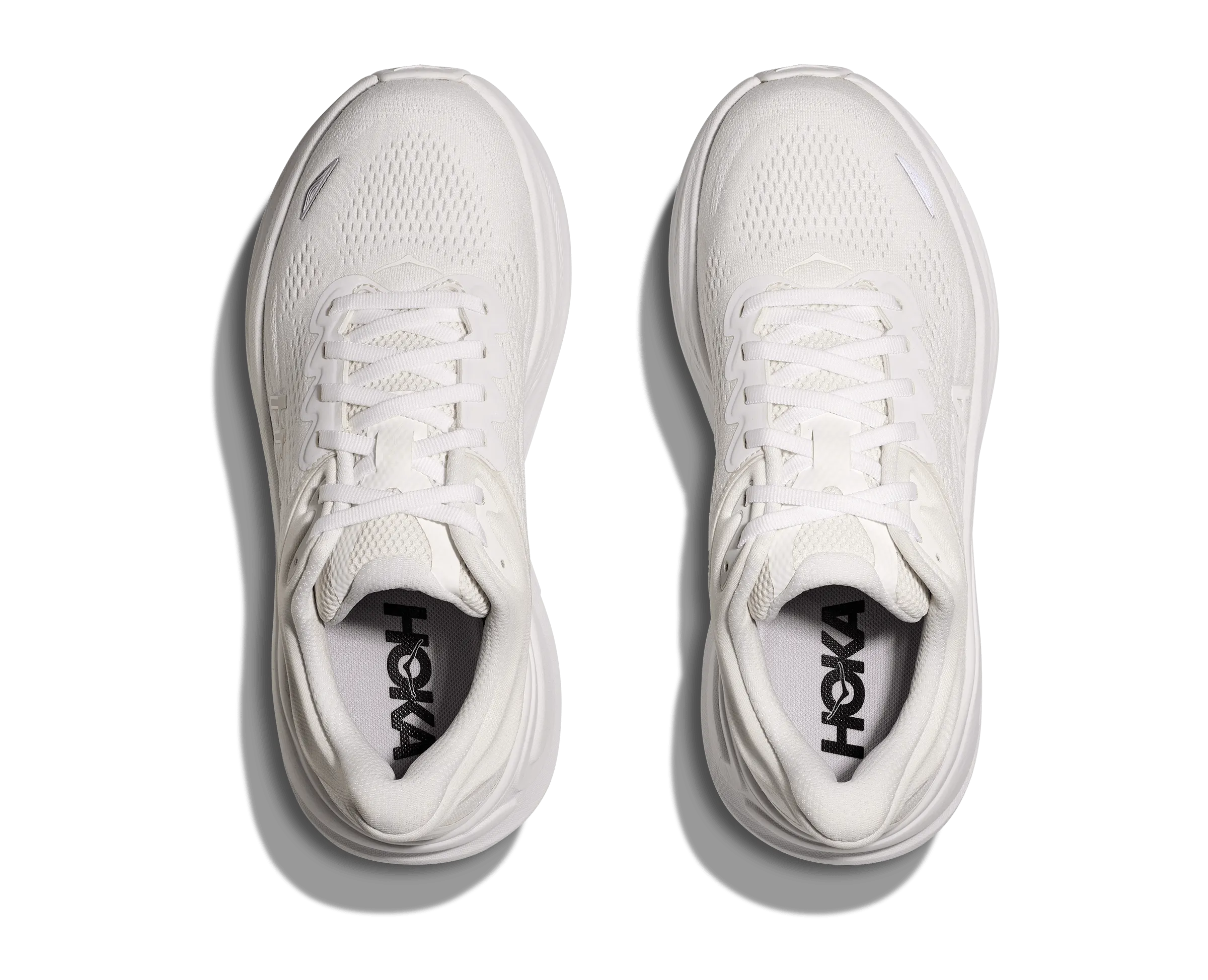 Hoka Women's Bondi 9 Running Shoes- White